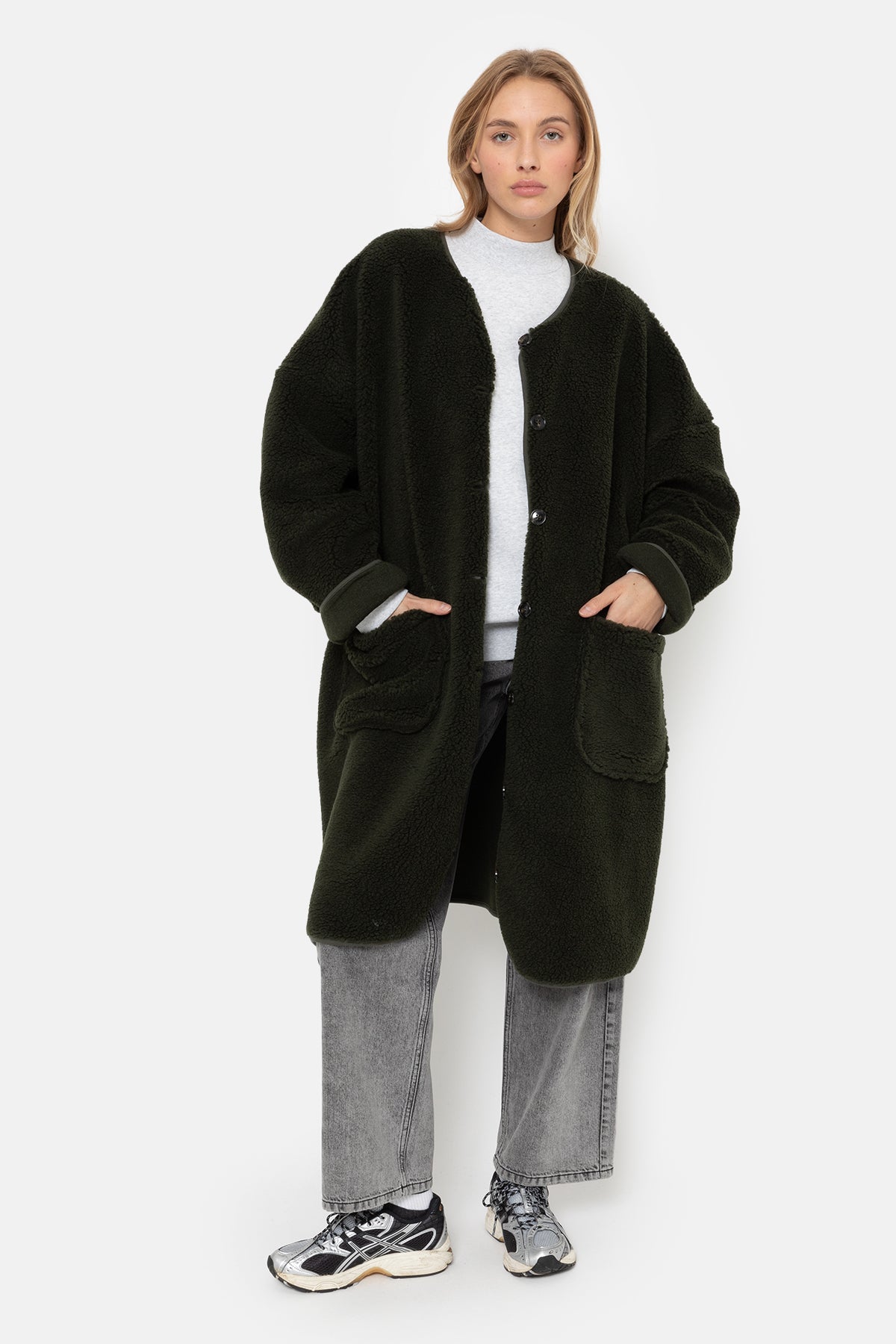 Manteau Mahaut | Vert Foncé