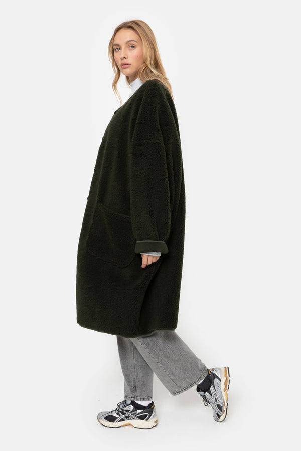 Manteau Mahaut | Vert Foncé