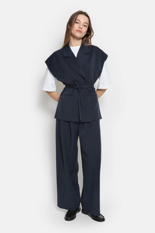 Nice Wide Pants | Navy