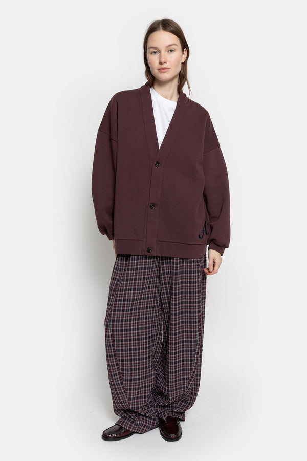 Obligation Cardigan | Aubergine