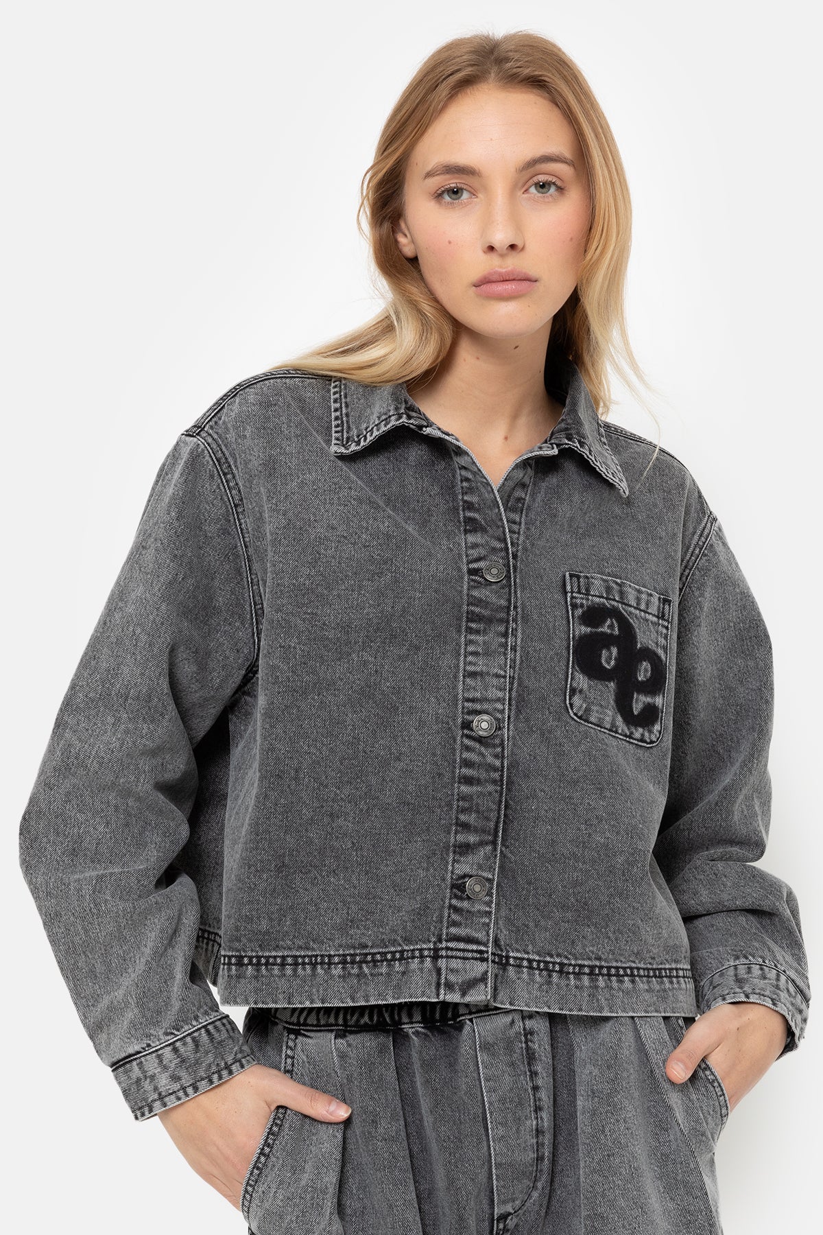 Milo Denim Shirt | Grey