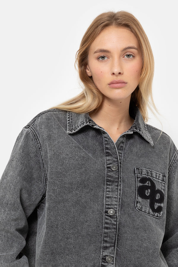 Milo Denim Shirt | Grey