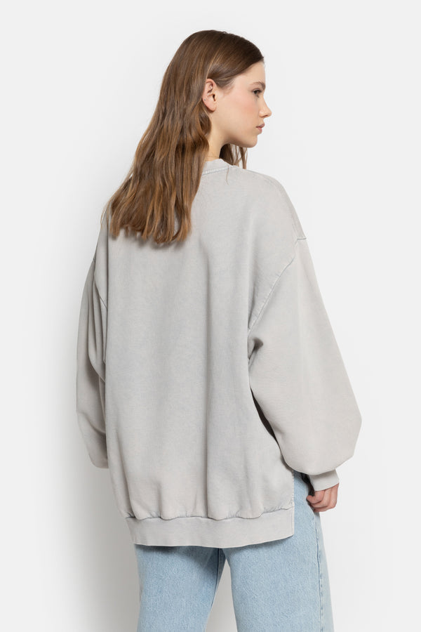 Ulla Oversized Sweatshirt | Natural Grey