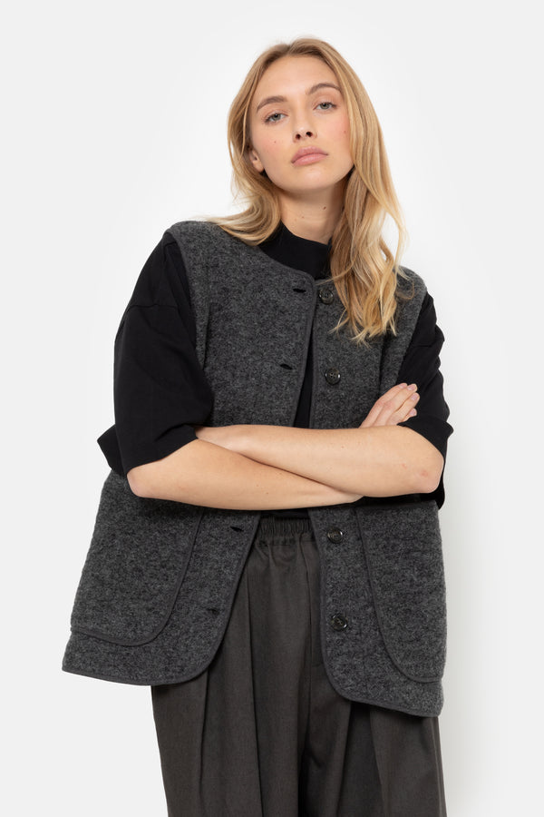 Kick Pantalon plissé | Gris Foncé
