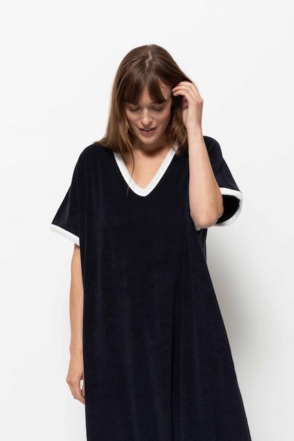  Robe kaftan Folie | Bleu Marine