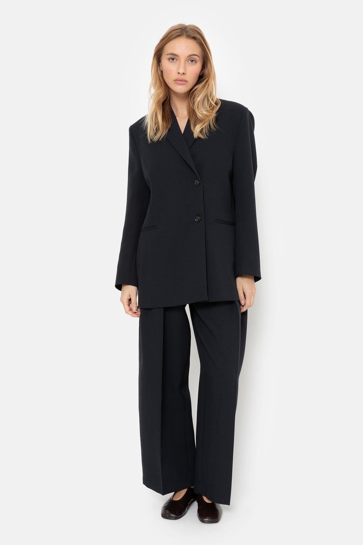 Blazer Matthew à dos ouvert | Bleu Marine