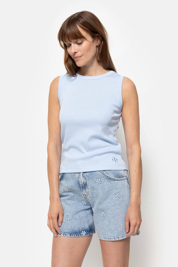 Débardeur Mommy | Bleu Bébé
