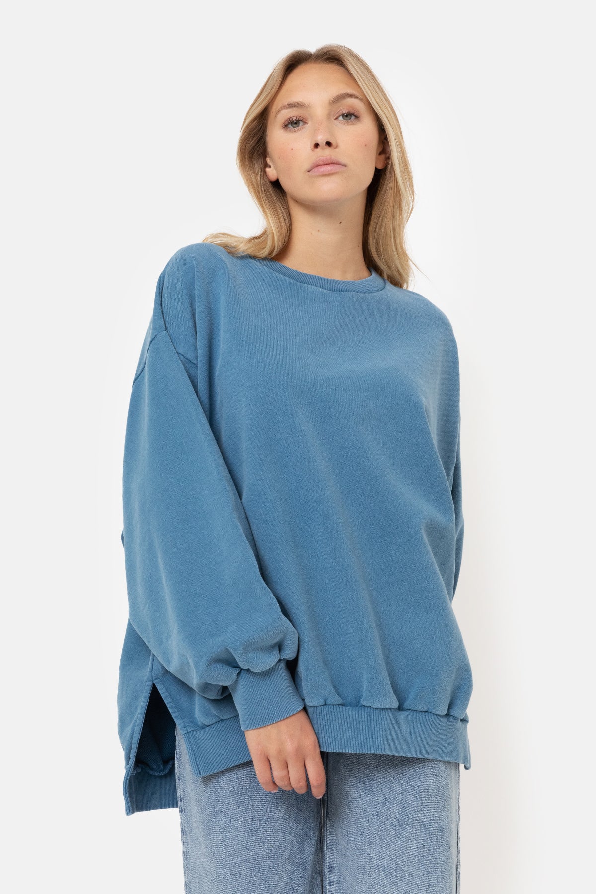 Ulla Oversized Sweatshirt | Vintage Blue