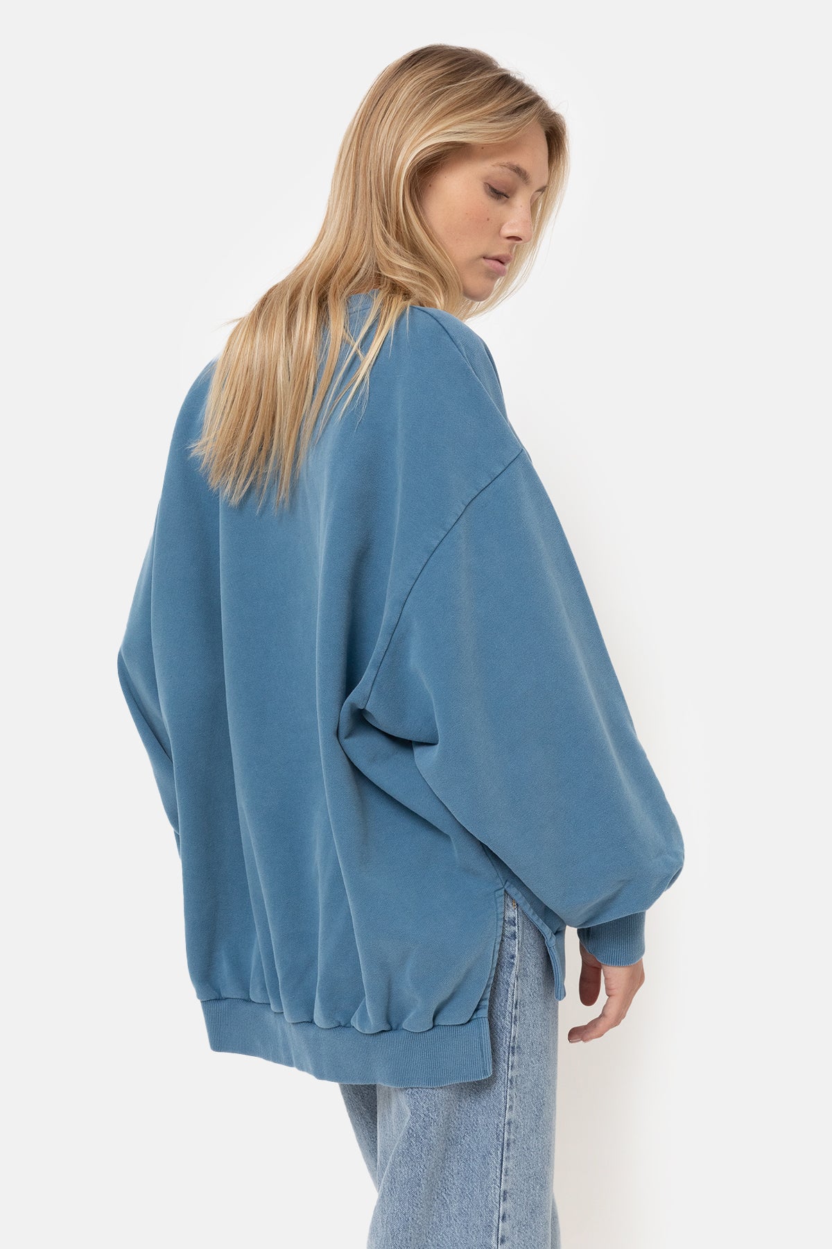 Ulla Oversized Sweatshirt | Vintage Blue