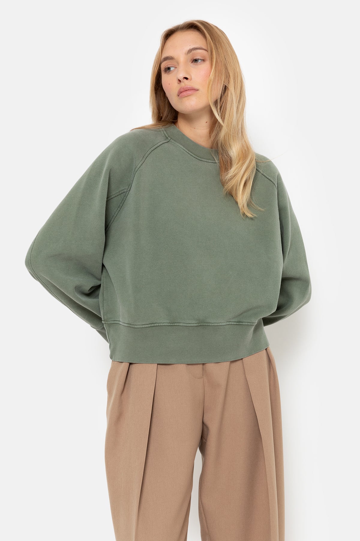 Mike Sweatshirt | Vintage Khaki