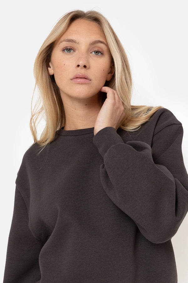 Sweatshirt Oversized Ulla | Gris Charbon