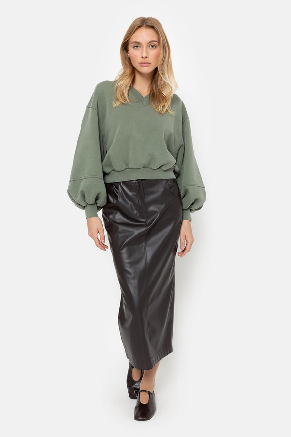 Lucia Sweatshirt | Vintage Khaki