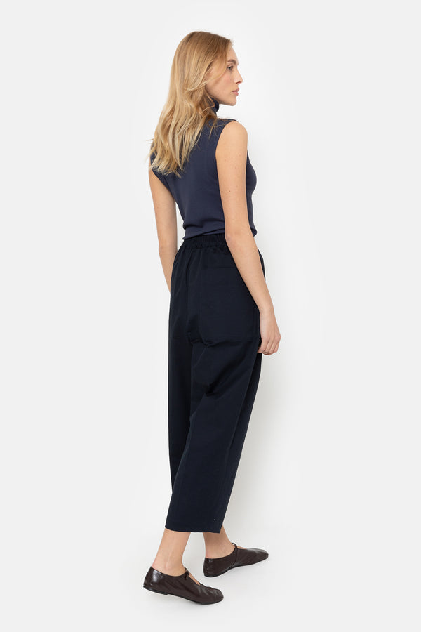 Kick Pantalon plissé | Bleu Marine