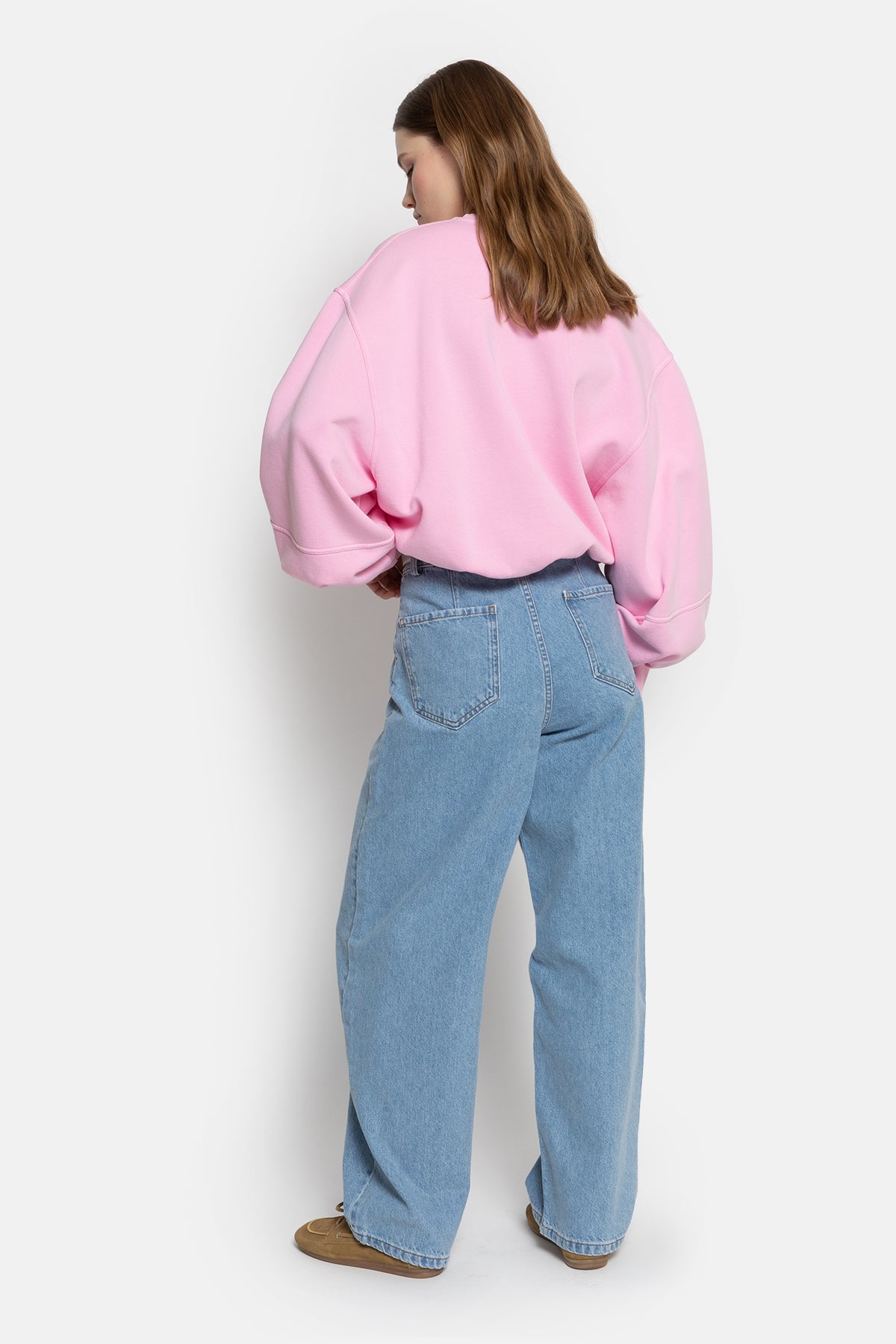 25SS DENIM BALLOON PANTS Light BlueサイズＸＬ Nils Balloon Denim Pants | Light Blue – Âme antwerp