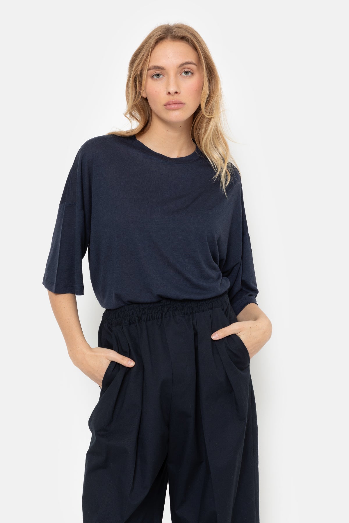 Klaxon T-shirt | Bleu Marine