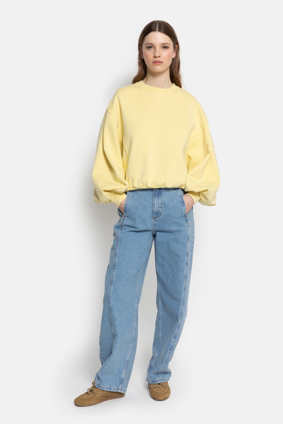 Meme Sweatshirt | Yellow