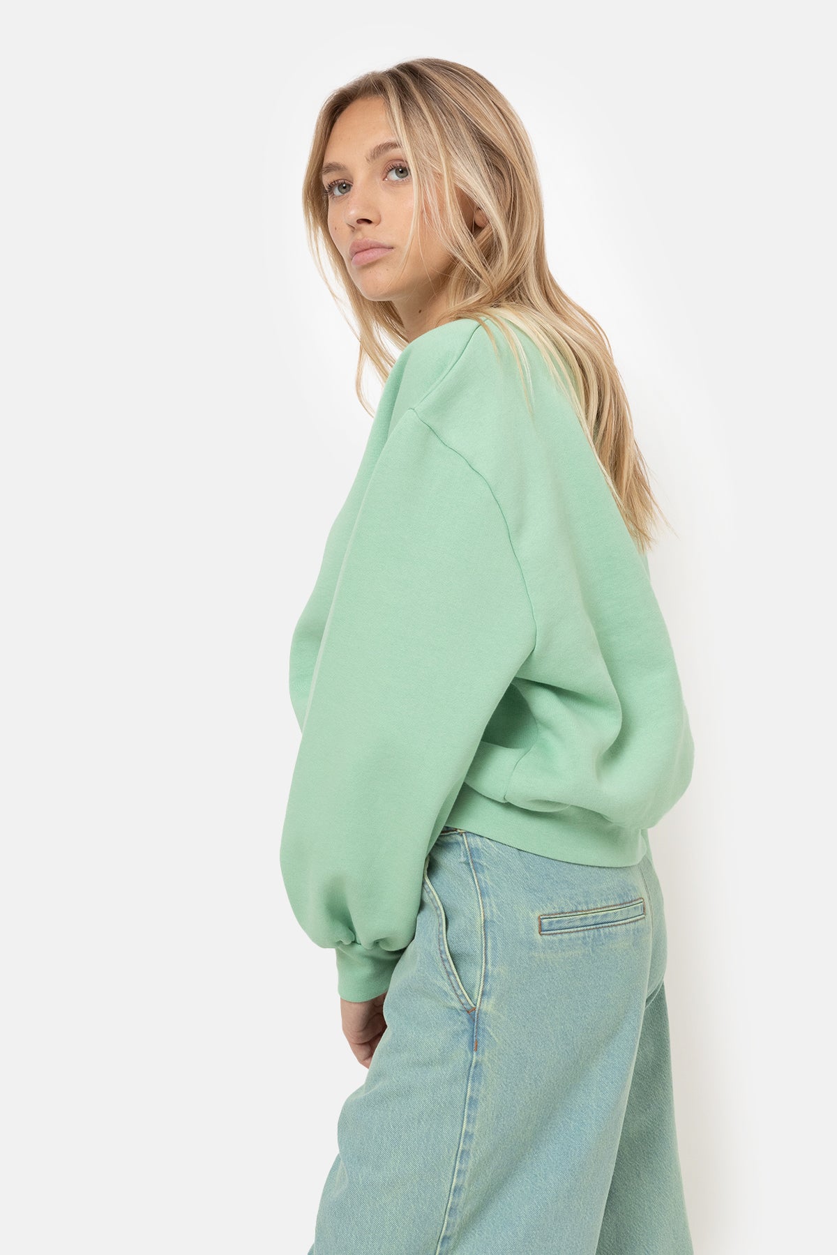 Clemence Sweatshirt | Light Green
