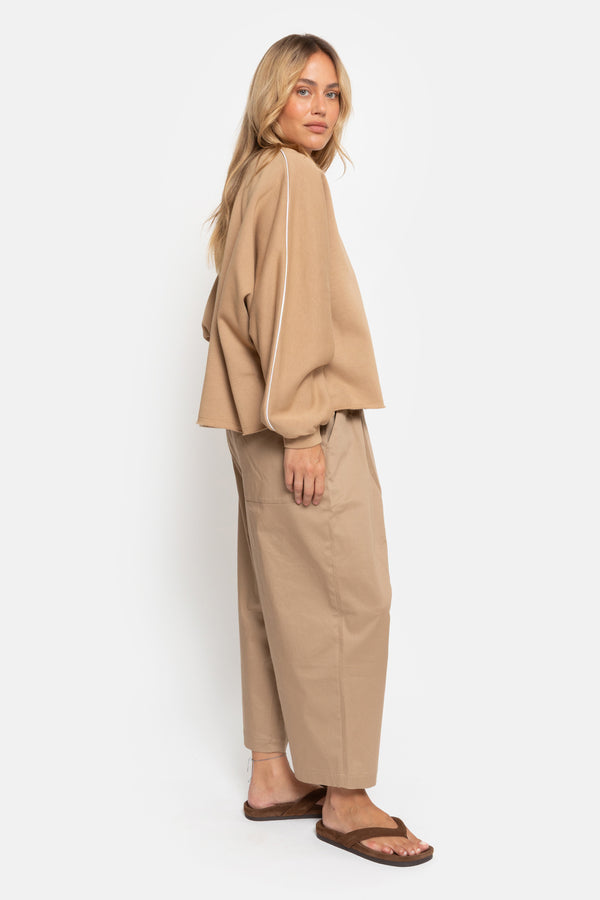 Oona Sweatshirt | Camel