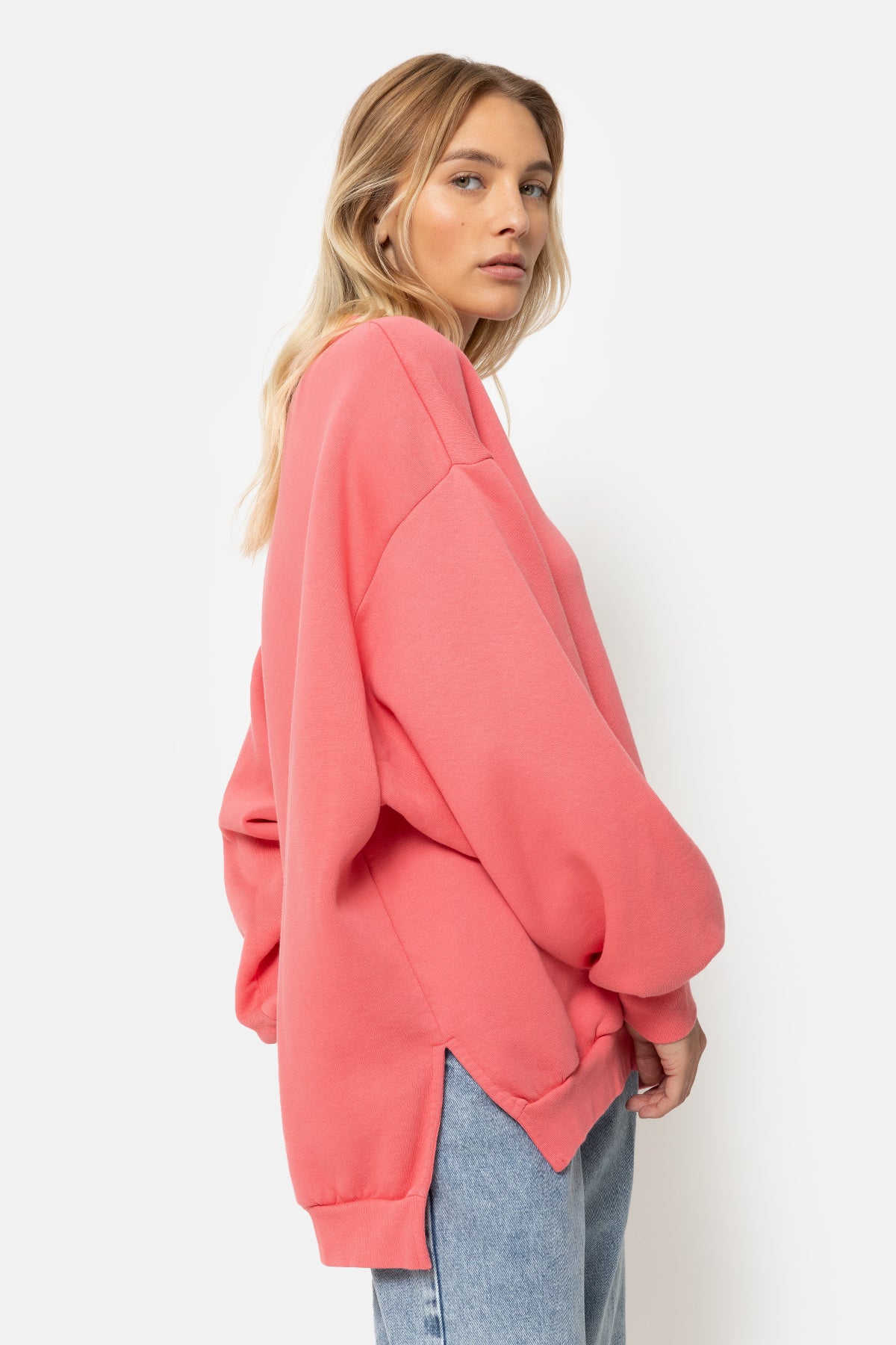  Ulla Oversized Sweatshirt | Sugar Coral