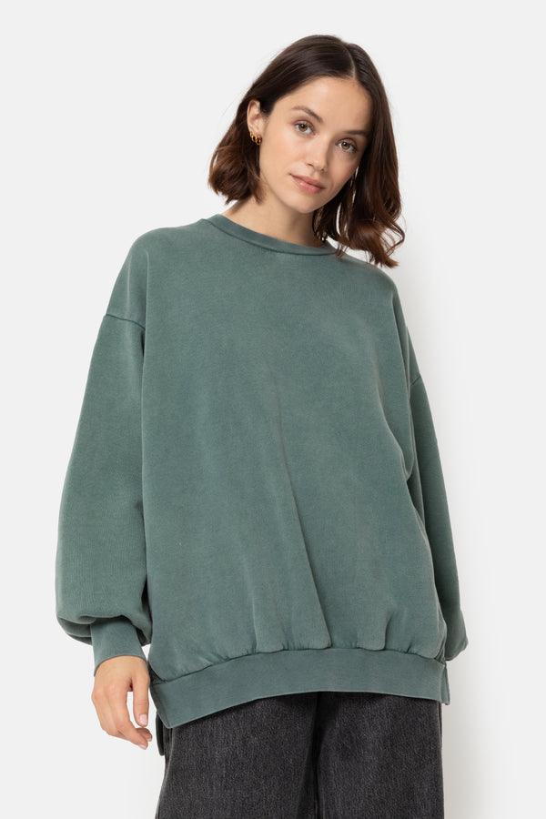 Ulla Oversized Sweatshirt | Vintage Green