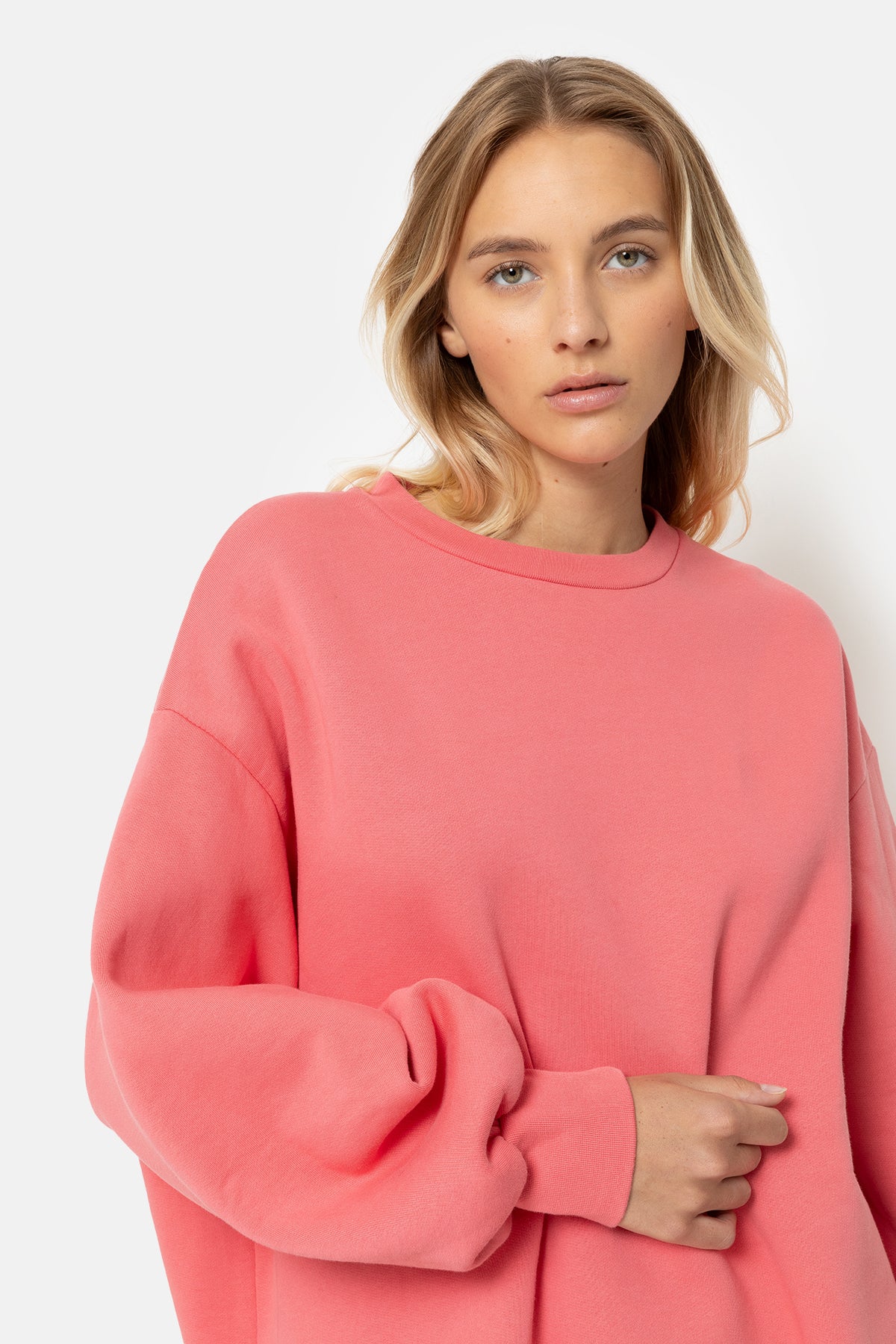  Ulla Oversized Sweatshirt | Sugar Coral