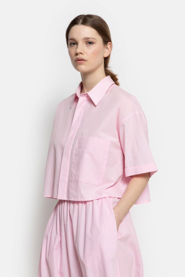 Chemise Nuts Courte | Rose