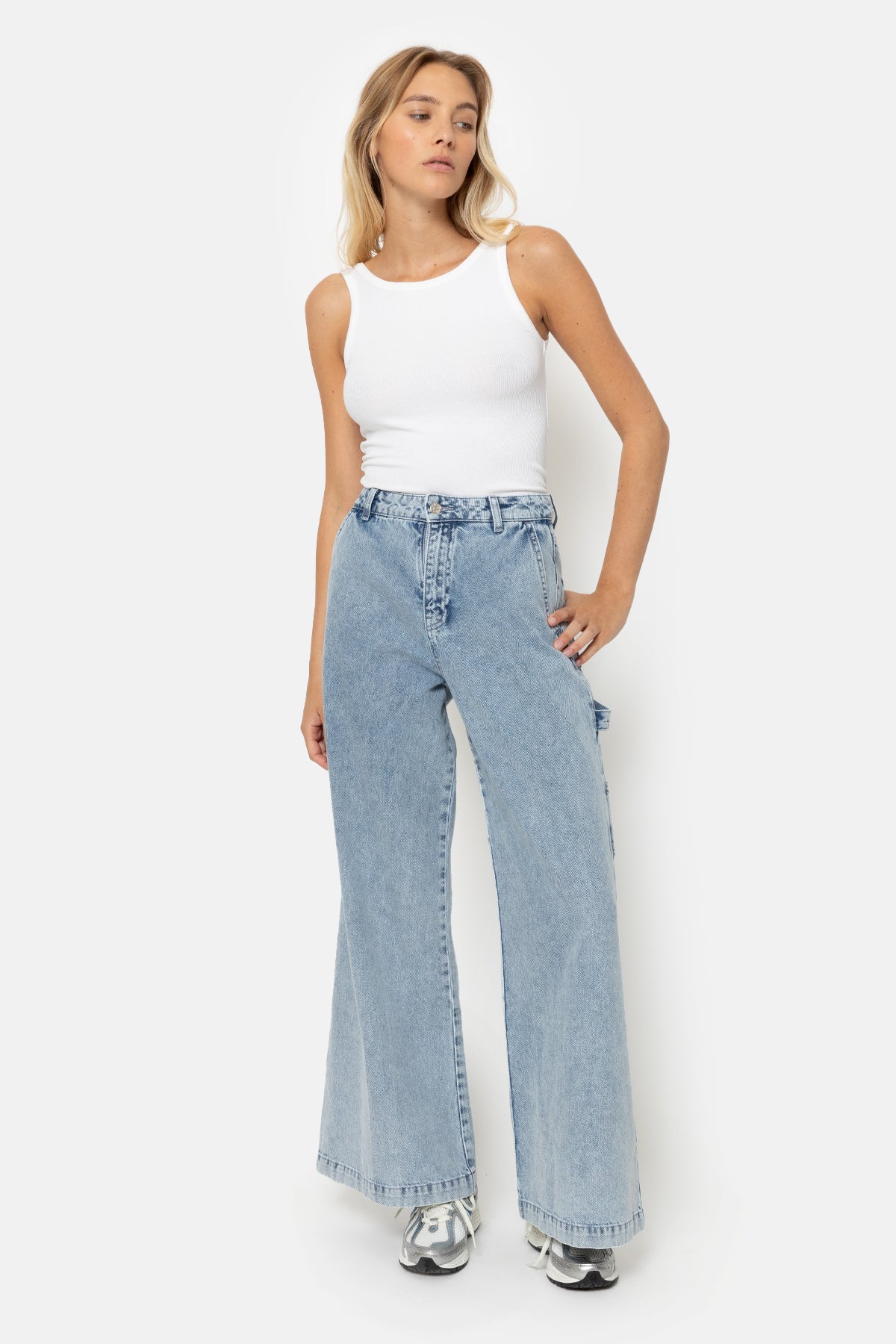 Kevin Light Blue Pants | Light Blue Denim