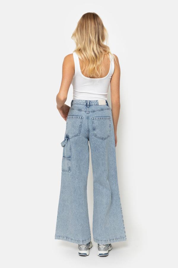 Kevin Light Blue Pants | Light Blue Denim