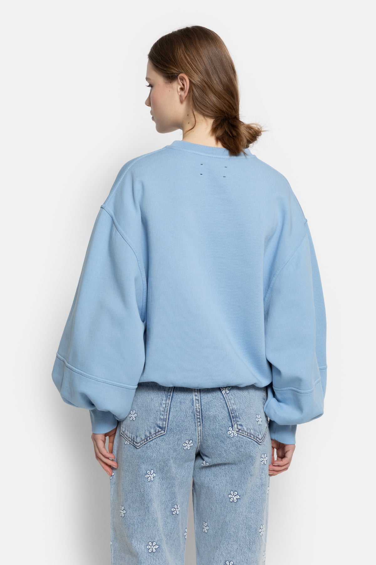 Meme Sweatshirt | Baby Blue