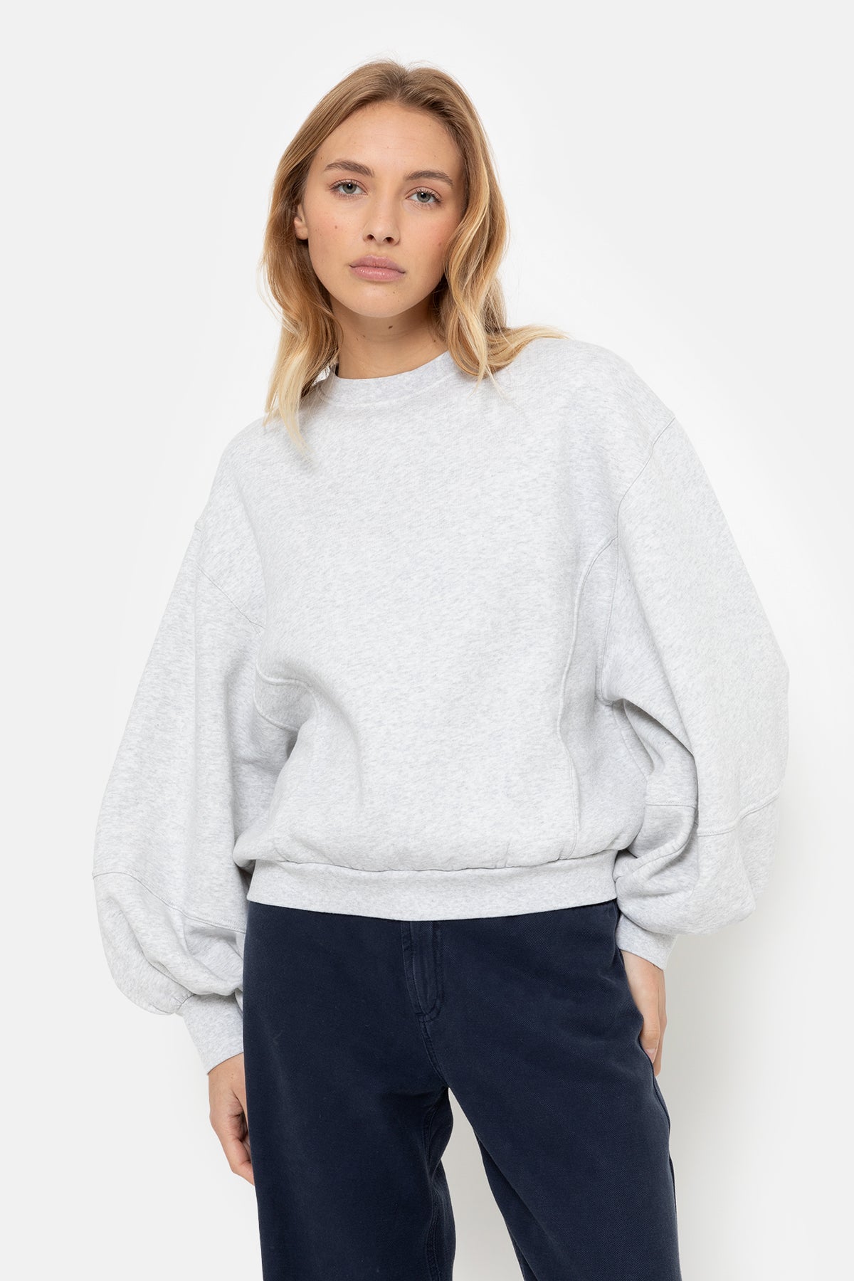 Sweatshirt Meme | Gris Marbré
