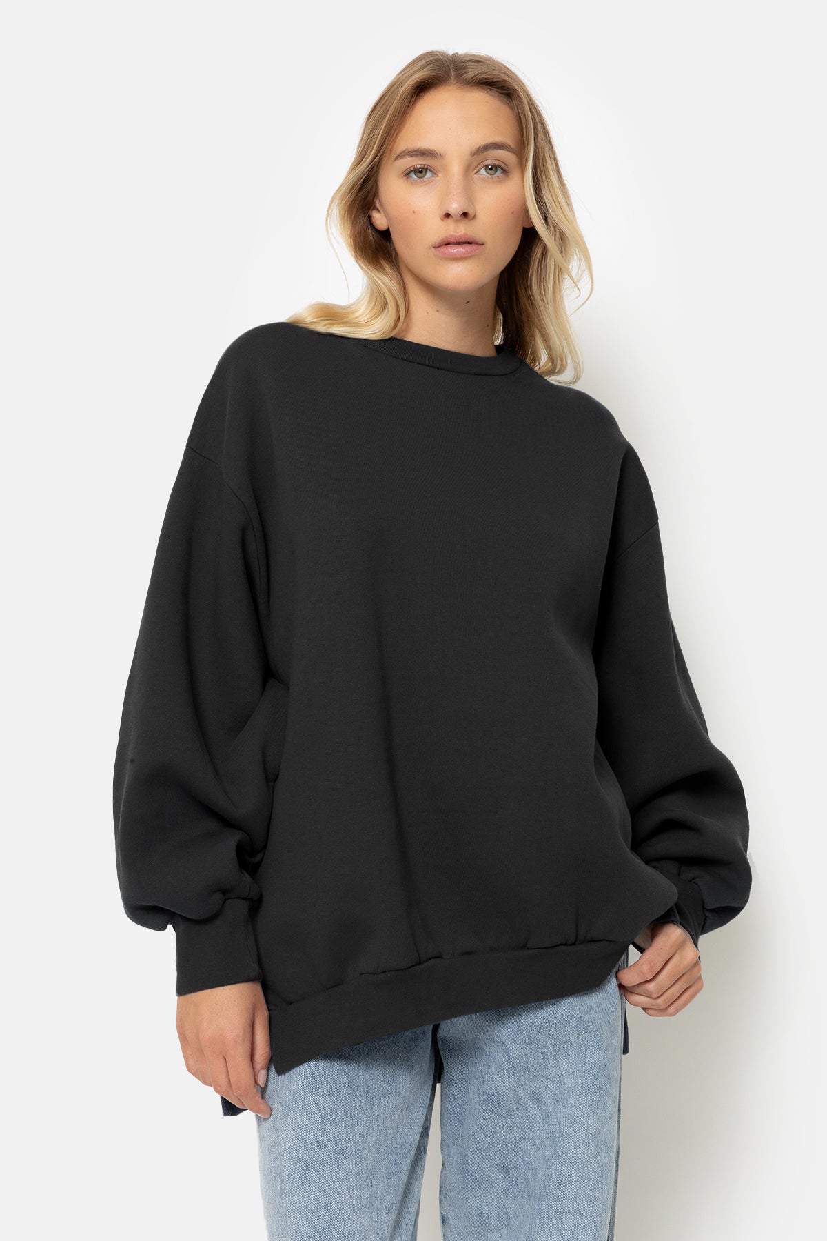 Ulla Oversized Sweatshirt | Black