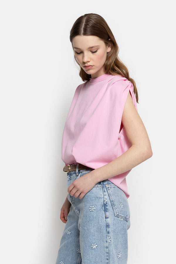  T-shirt Nouka sans manches | Rose