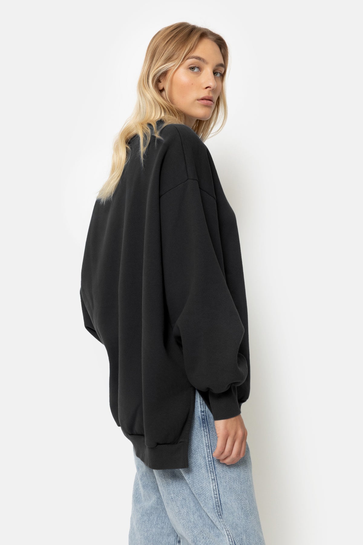 Sweatshirt Oversized Ulla | Noir