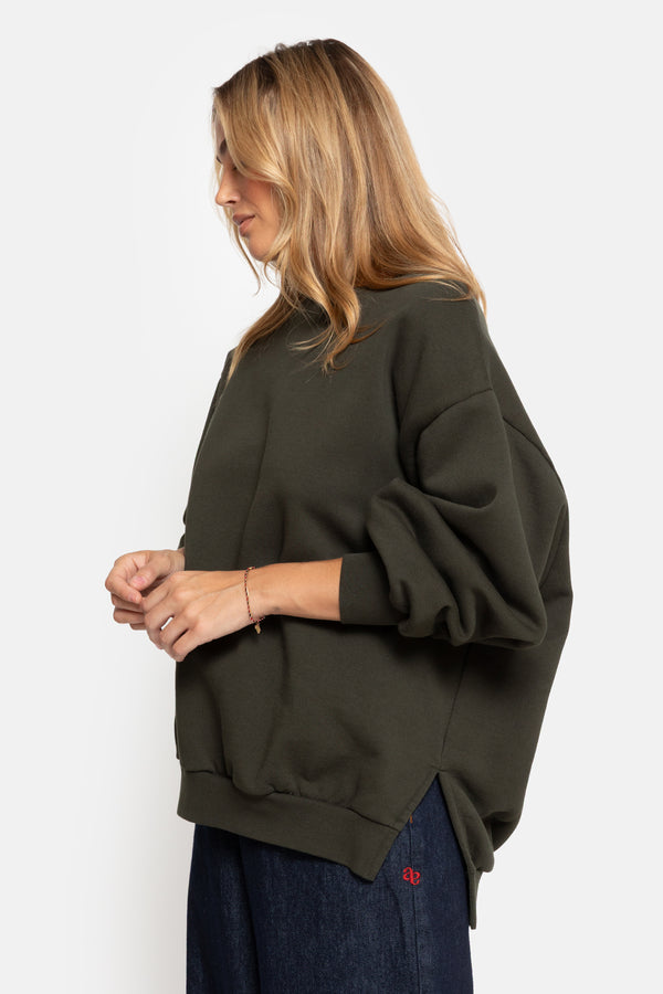 Sweatshirt Oversize Ulla | Vert Forêt