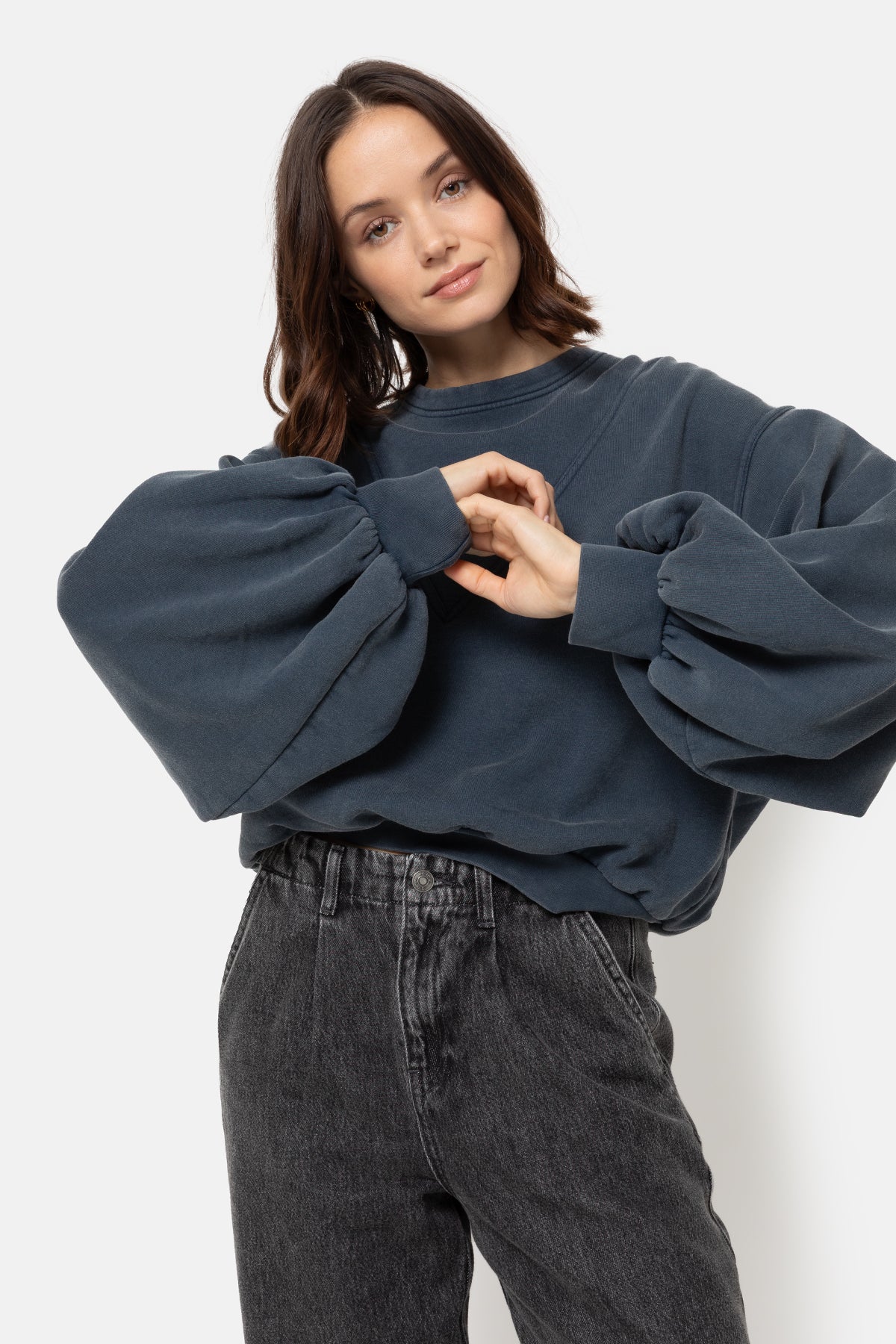 Kim Sweatshirt | Vintage Navy