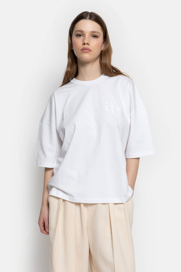 T-Shirt Nic, avec  | Blanc