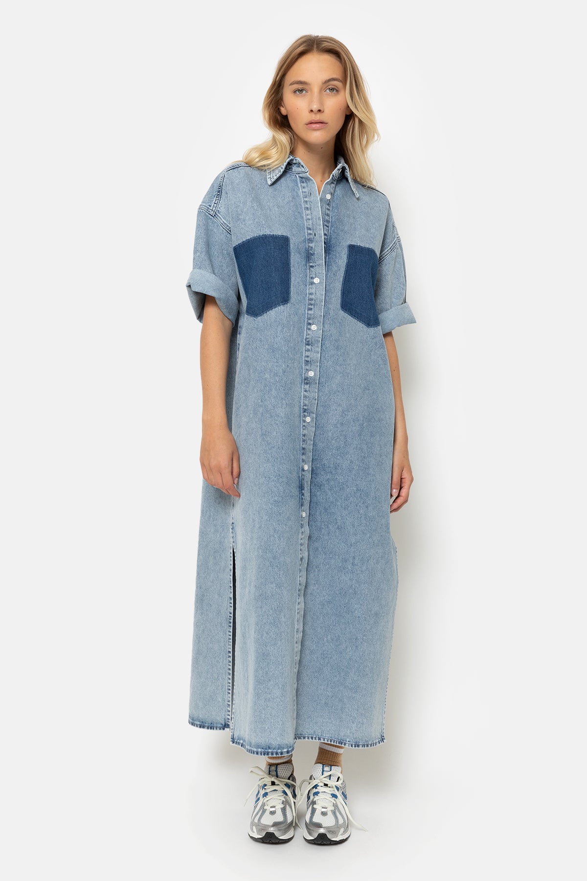 Karlien Robe | Denim Bleu Clair 