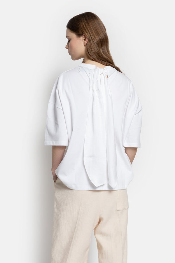 T-Shirt Nic, avec  | Blanc