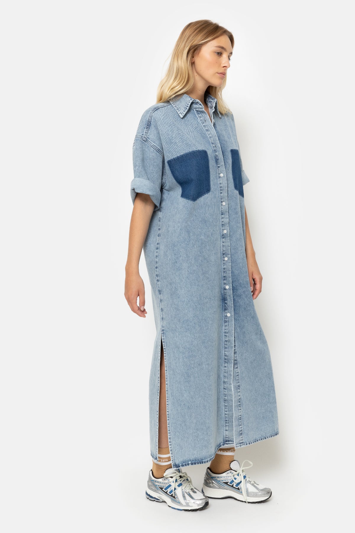 Karlien Robe | Denim Bleu Clair 