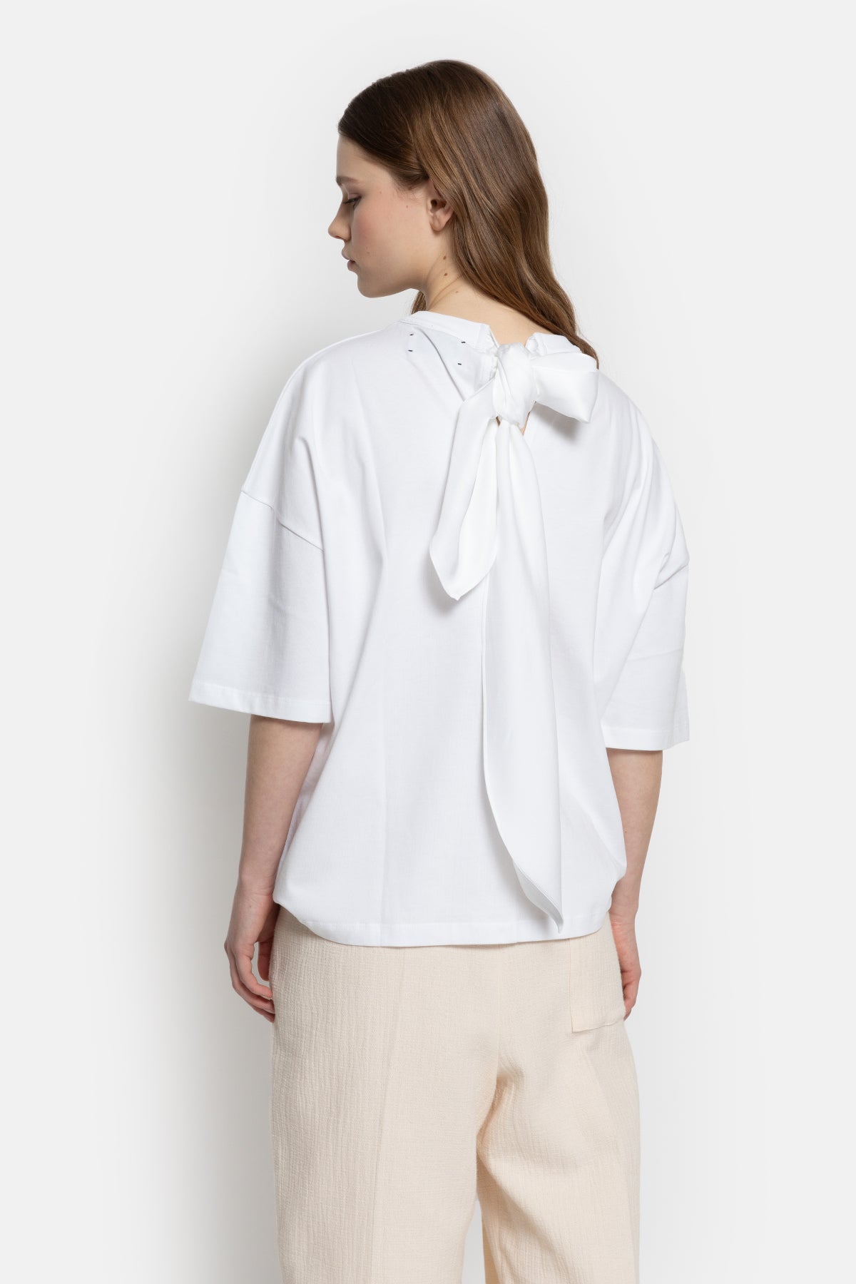T-Shirt Nic, avec  | Blanc
