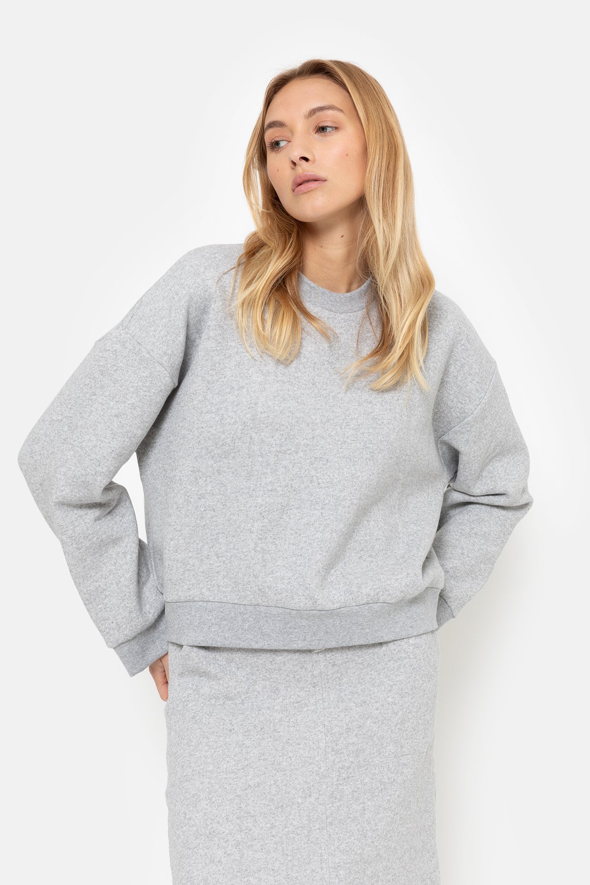 Mison Sweatshirt | Gris Chiné