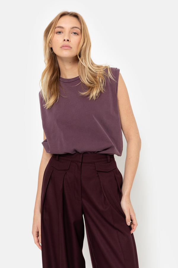 Michel Pantalon Large | Prune