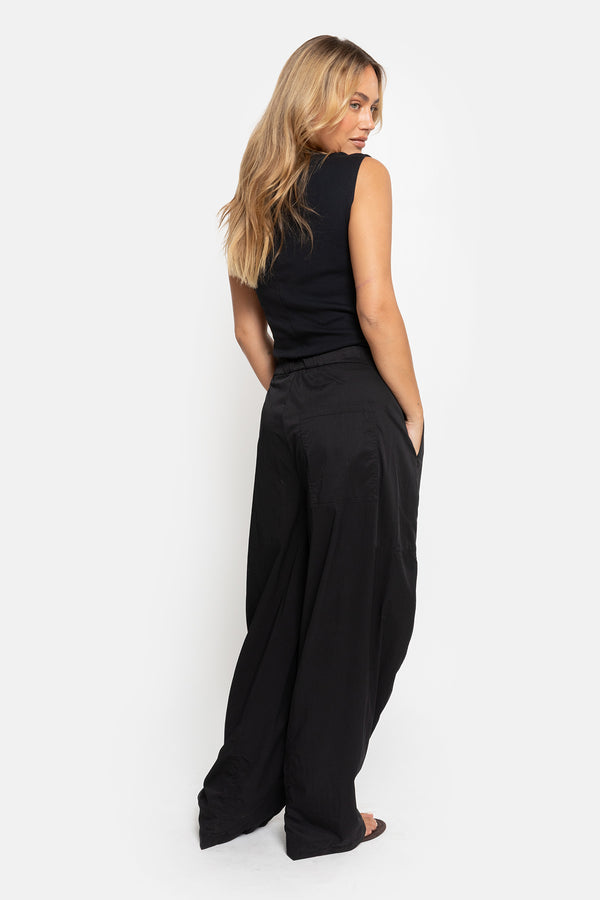 Object Puffy Pants | Black