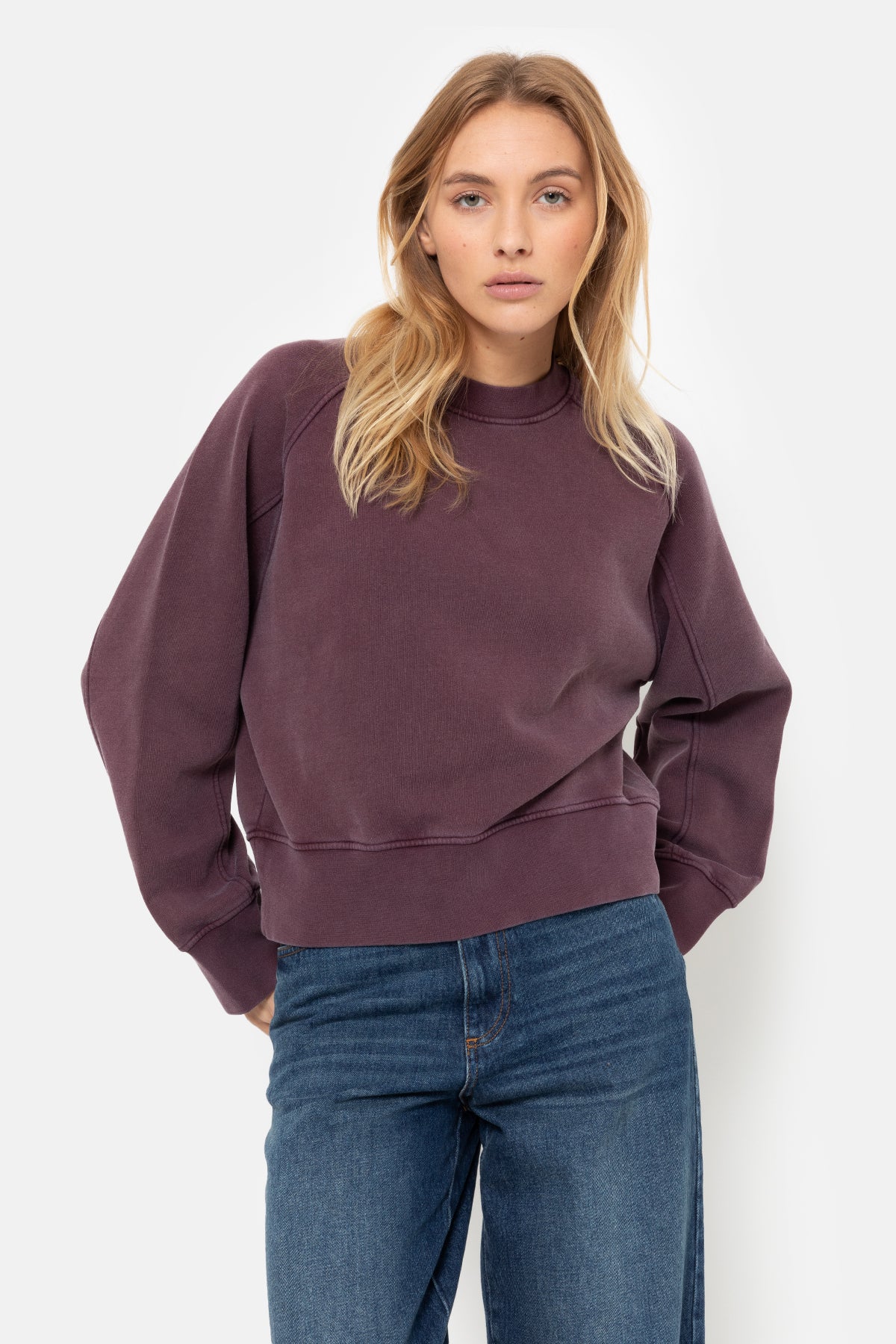 Mike Sweatshirt | Vintage Plum