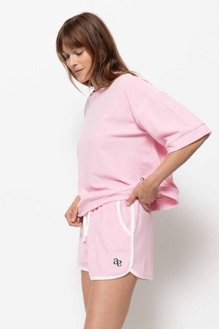 Short Norway en éponge | Rose & Blanc