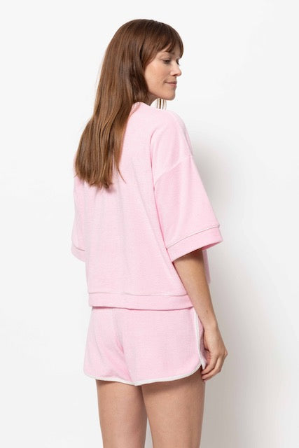 Short Norway en éponge | Rose & Blanc