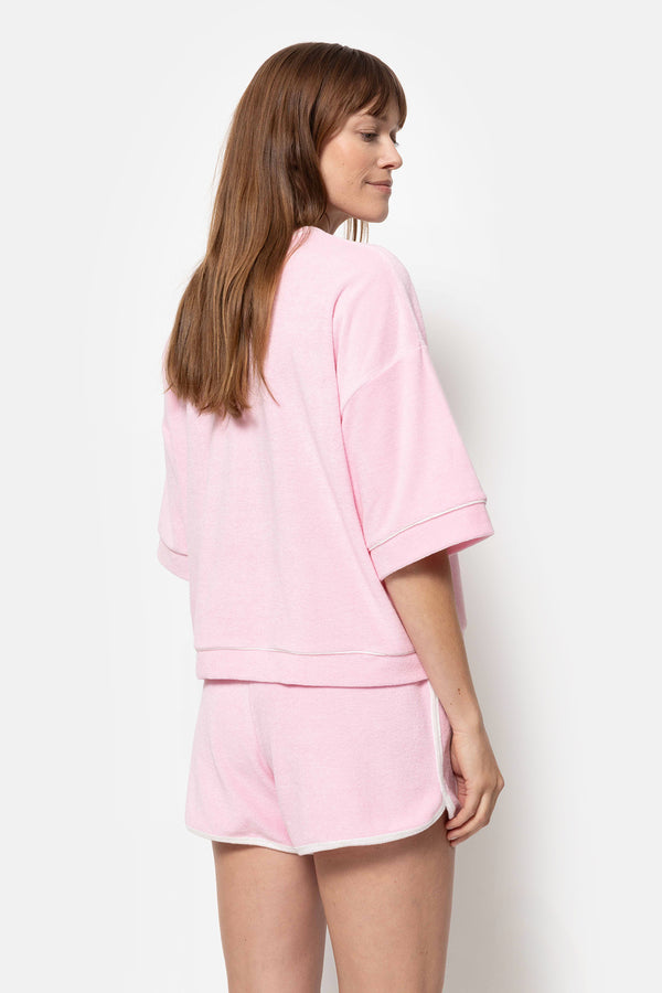 Short Norway en éponge | Rose & Blanc