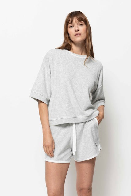 Short Norway en éponge | Gris & Blanc