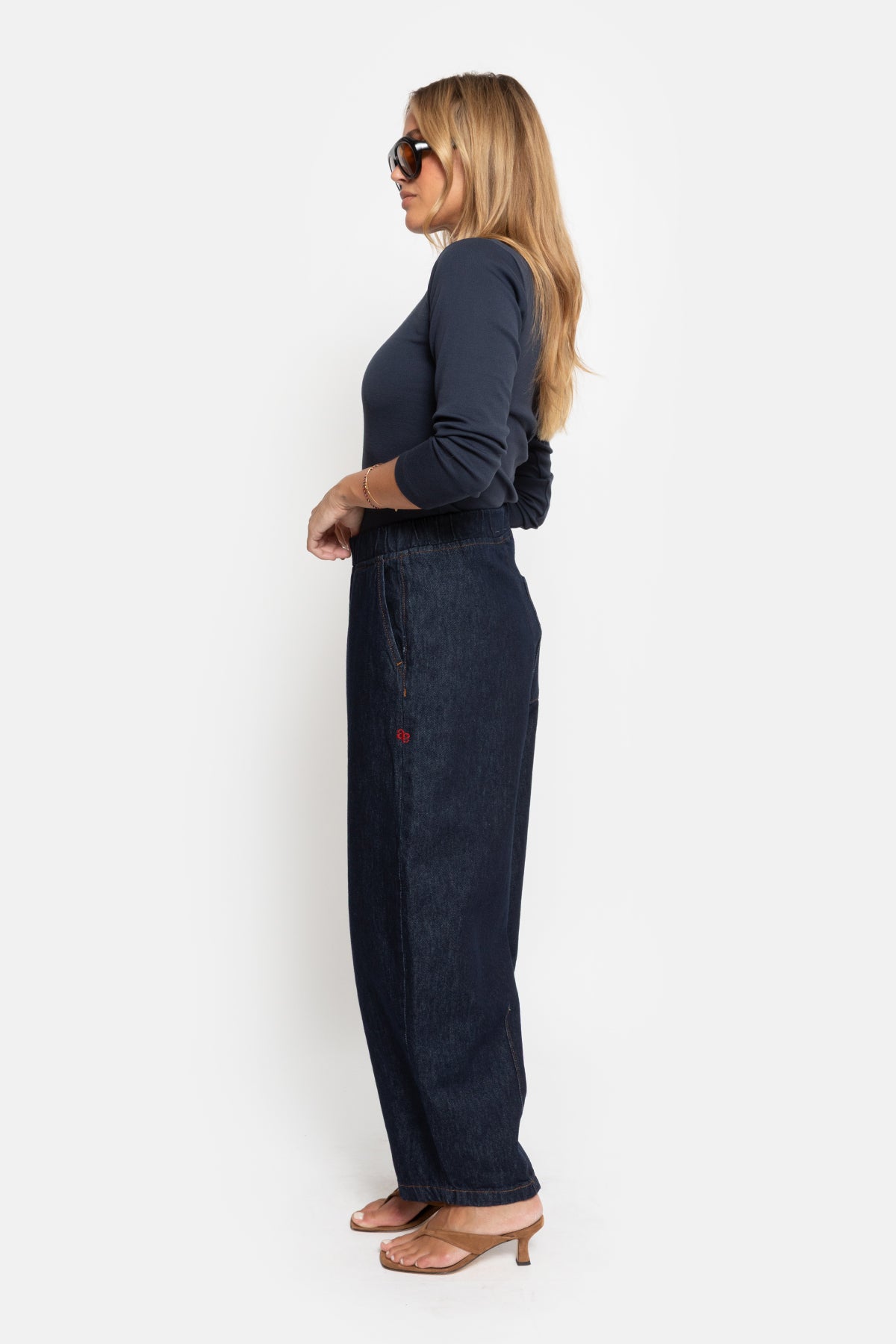 Oxide Long sleeve T-Shirt | Navy