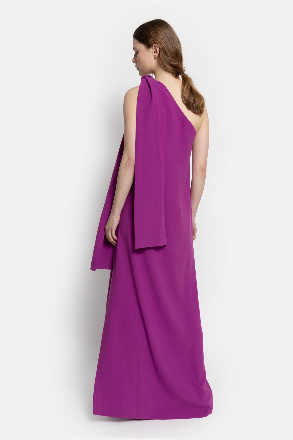 Robe Nimes asymétrique | Violet